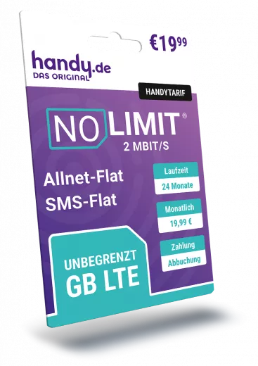 NO LIMIT Unlimited LTE mit 2 Mbit/s